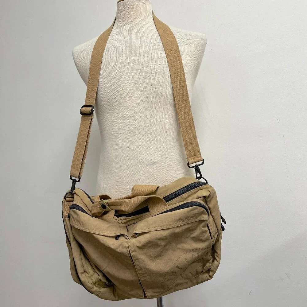 Kiplinger bag computer laptop tan crossbody shoulder